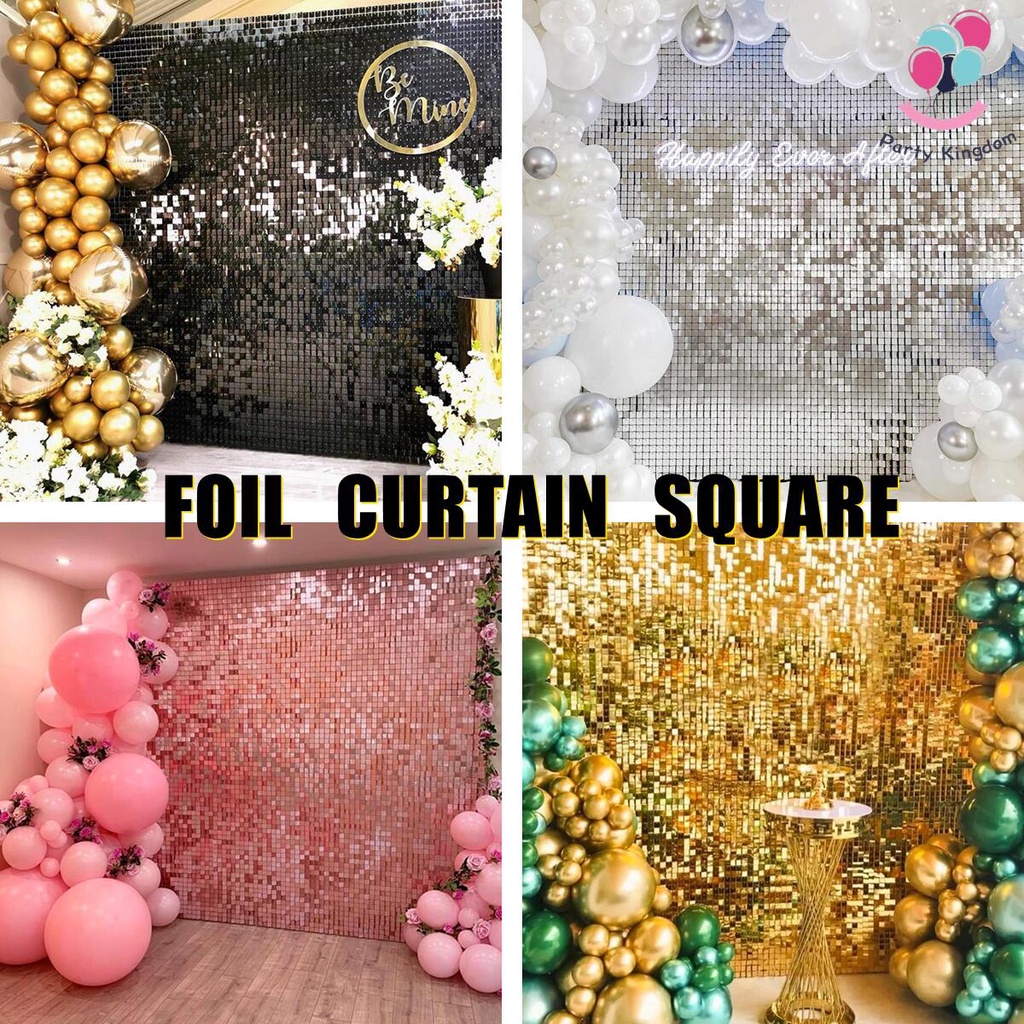 Foil curtain deals