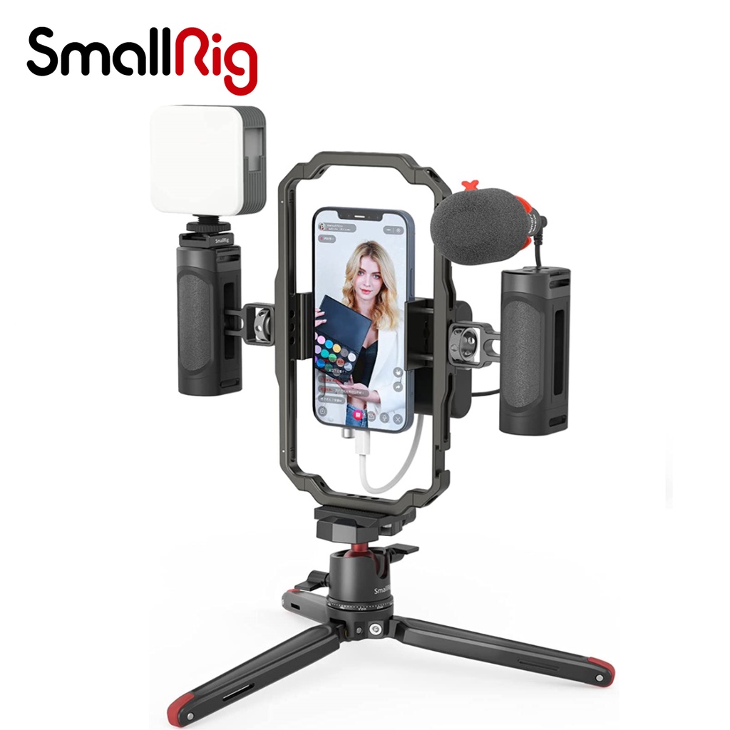 SMALLRIG All-in-One Kühl-Handyhalterung 5276 - Mit 15W Kühler & USB-C Hub Für IPhone/Android