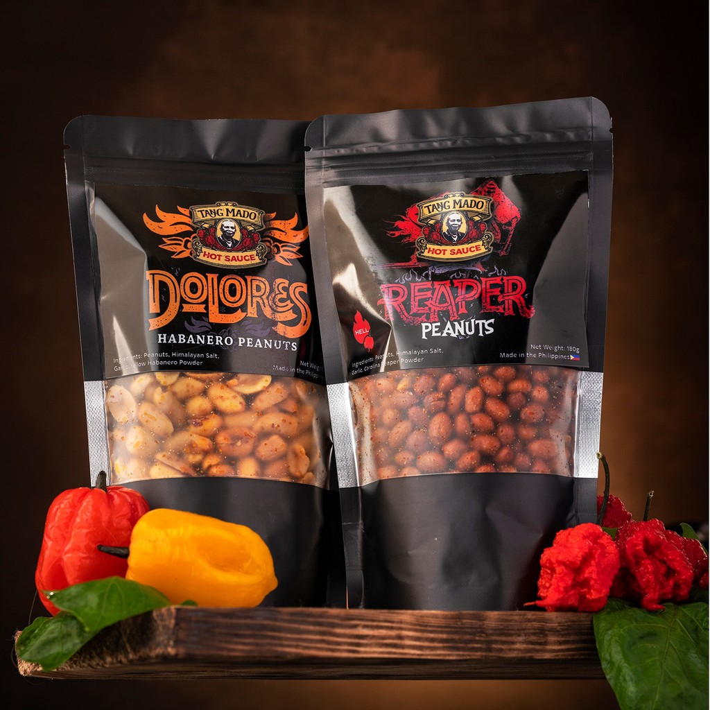 REAPER Tang Mado Peanuts made from Pure Carolina Reaper Peppers ...