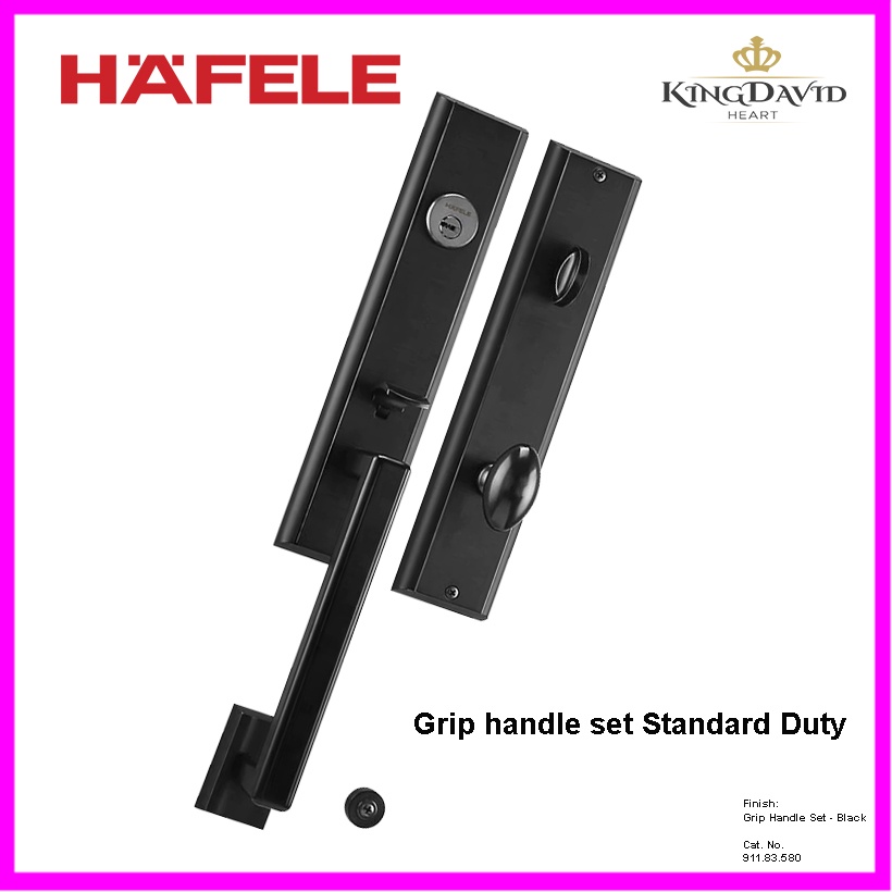 Hafele Grip handle set Standard Duty (911.83.580) | Shopee Philippines