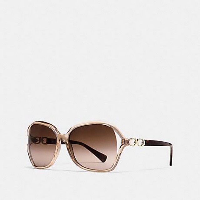 Coach kissing c store sunglasses