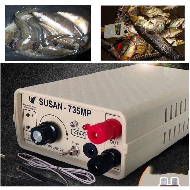 Susan-735MP Electric Fishing Machine Ultrasonic Inverter Fish Shocker ...