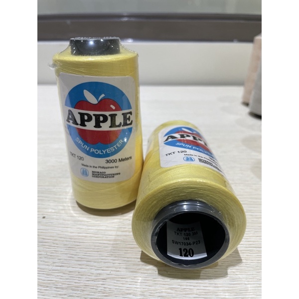 Apple Sewing Thread TKT 120 3000 yards SET A | Shopee Philippines