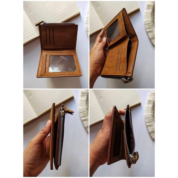 Bifold Unisex Hand WalletWith Zipper | Shopee Philippines