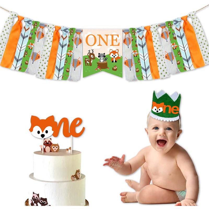 Olivia's Fox Themed 2nd Birthday Party