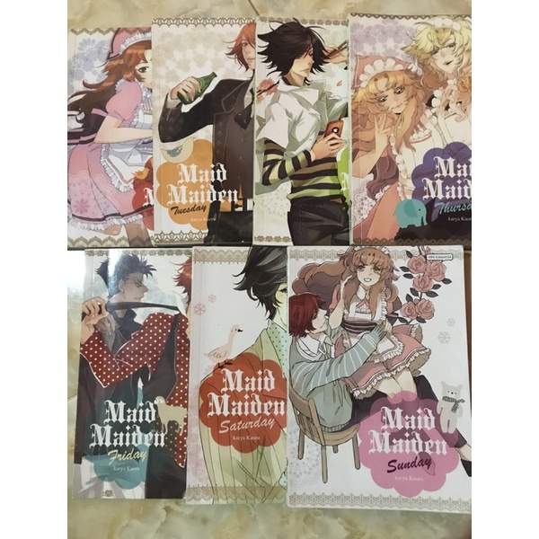 Komik Preloved Maid Maiden (full set) | Shopee Philippines