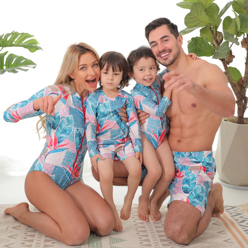 Baby boy and mom matching swimsuits online