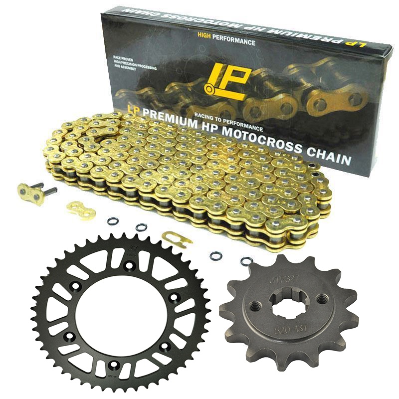 SZ520 13T 40T 48T Motorcycle Drive Chain Set Front Rear Sprocket Kit ...