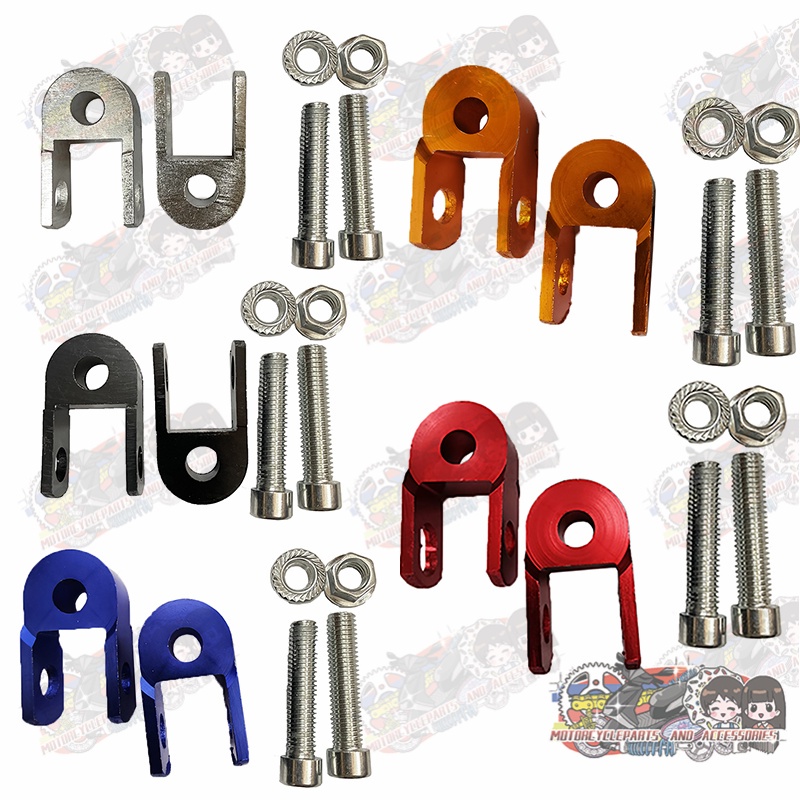 LJ Motorcycle rear shock extension lifter adjuster(2pcs) Shopee