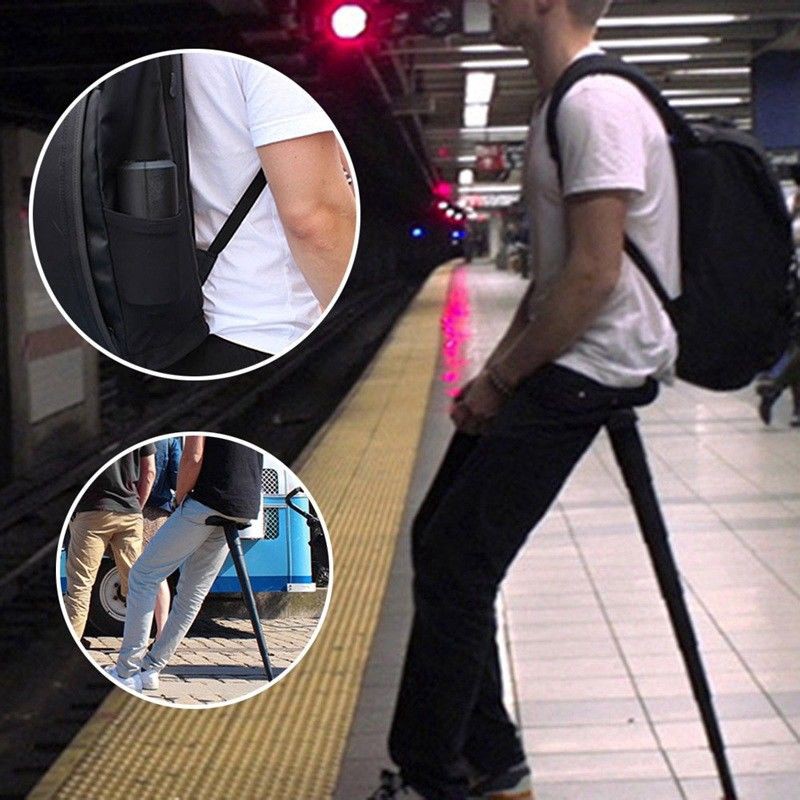 New Folable Sitpack Folding Seat Outdoor Subway Portable Telescopic ...