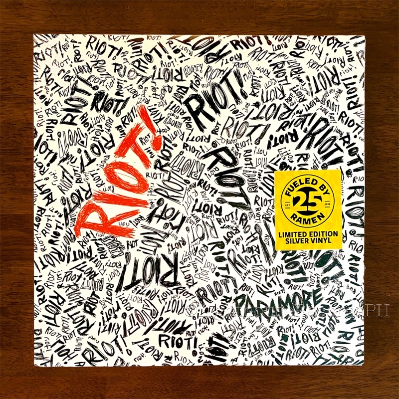 Paramore - Riot! Vinyl Record LP (ONHAND) | Shopee Philippines