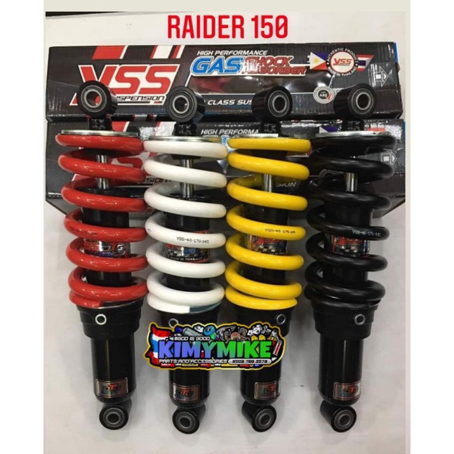 YSS DTG MONO SHOCK FOR RAIDER 150 CARB AND FI (STANDARD) | Shopee ...