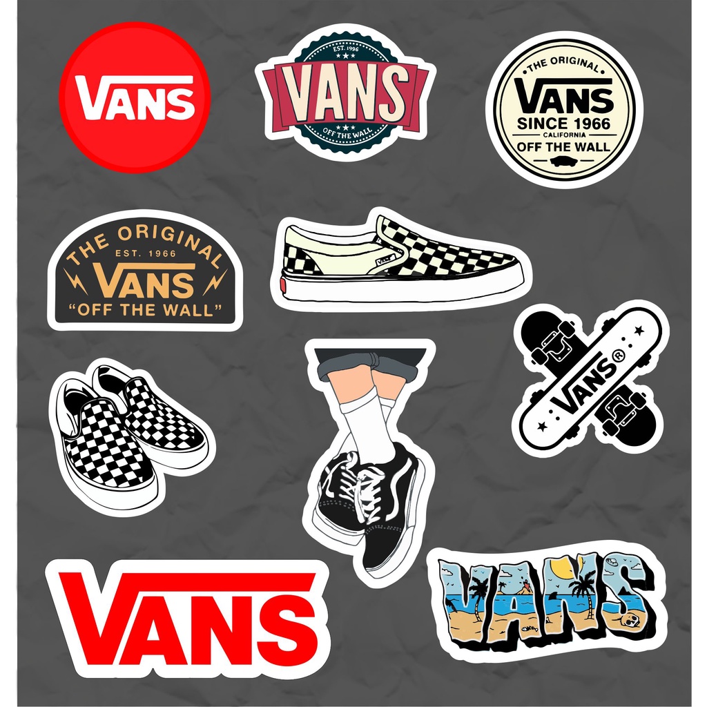 Stickers store vans gratuit