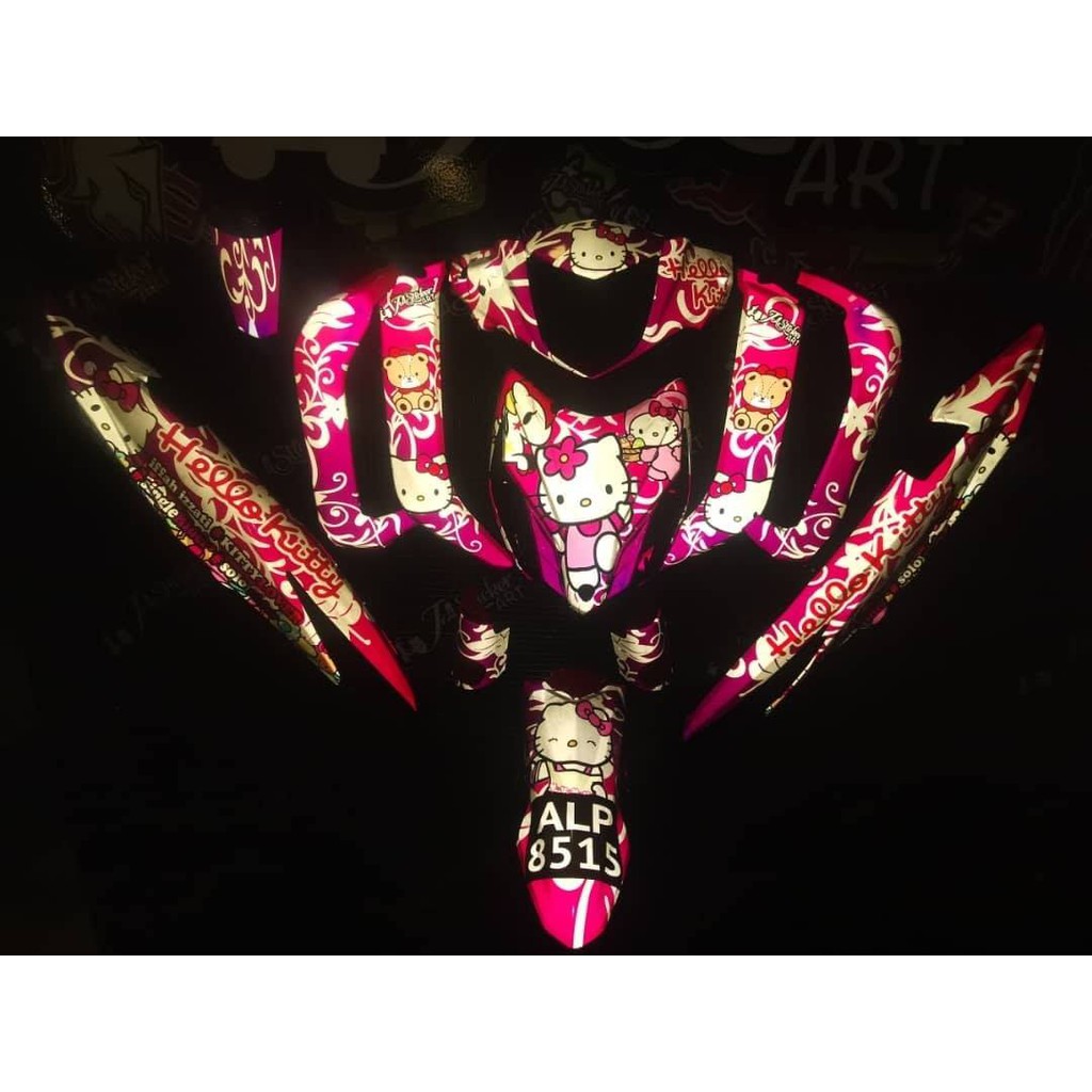 MOTOR STICKER MR2 MODENAS FULL BODY | Shopee Philippines