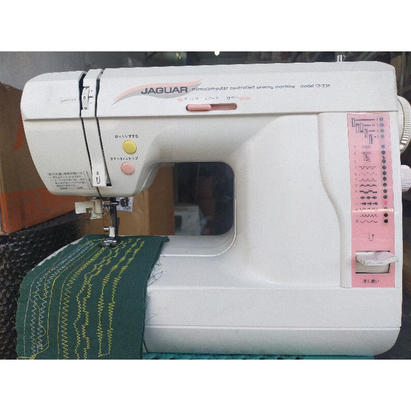 Jaguar heavy duty Sewing machine (all in one with metal bobbin case