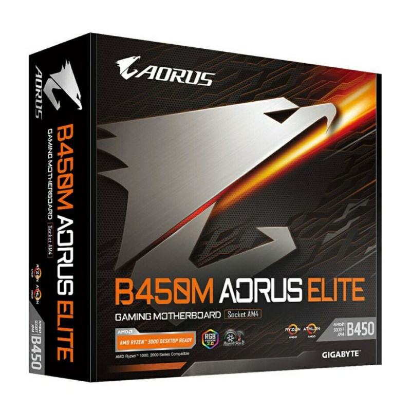 Gigabyte B450M AORUS ELITE BRAND NEW WITH ORIGINAL BOX Shopee Philippines