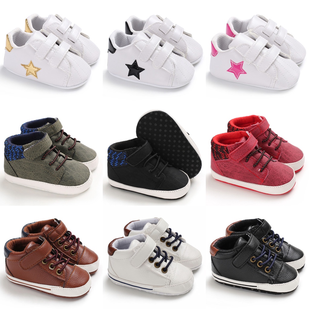 Casual Baby Shoes Infant Baby Girl Crib Shoes Cute Soft Sole Prewalker