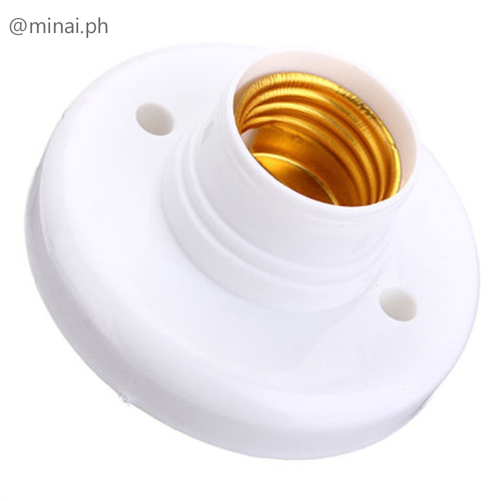 Ceiling Light Bulb Fixing Base Stand Screw Cap Socket ES E27 Shopee