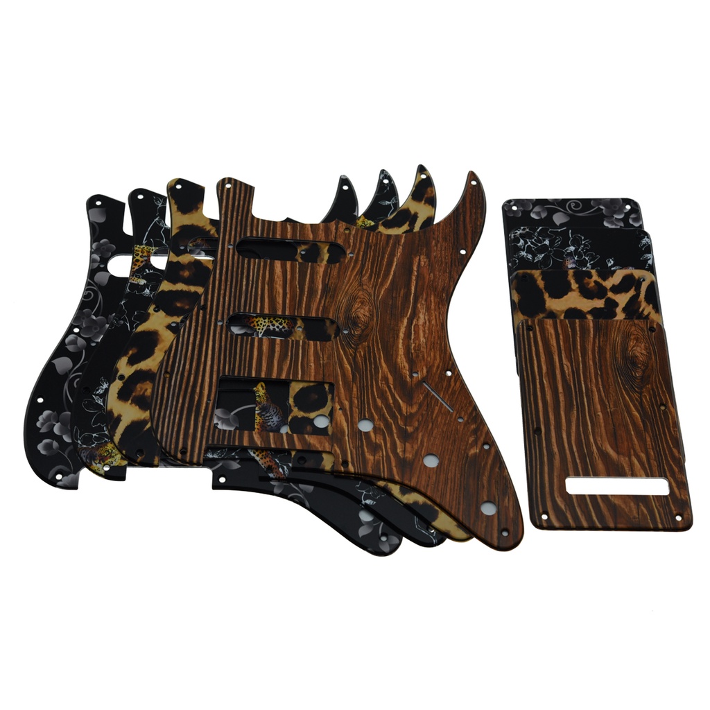 HS-(Stock)Various colors 3D Printed Plastic ST Style Pickguard 11 Hole ...