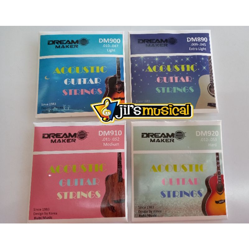 Dream Maker Acoustic Guitar Strings Shopee Philippines