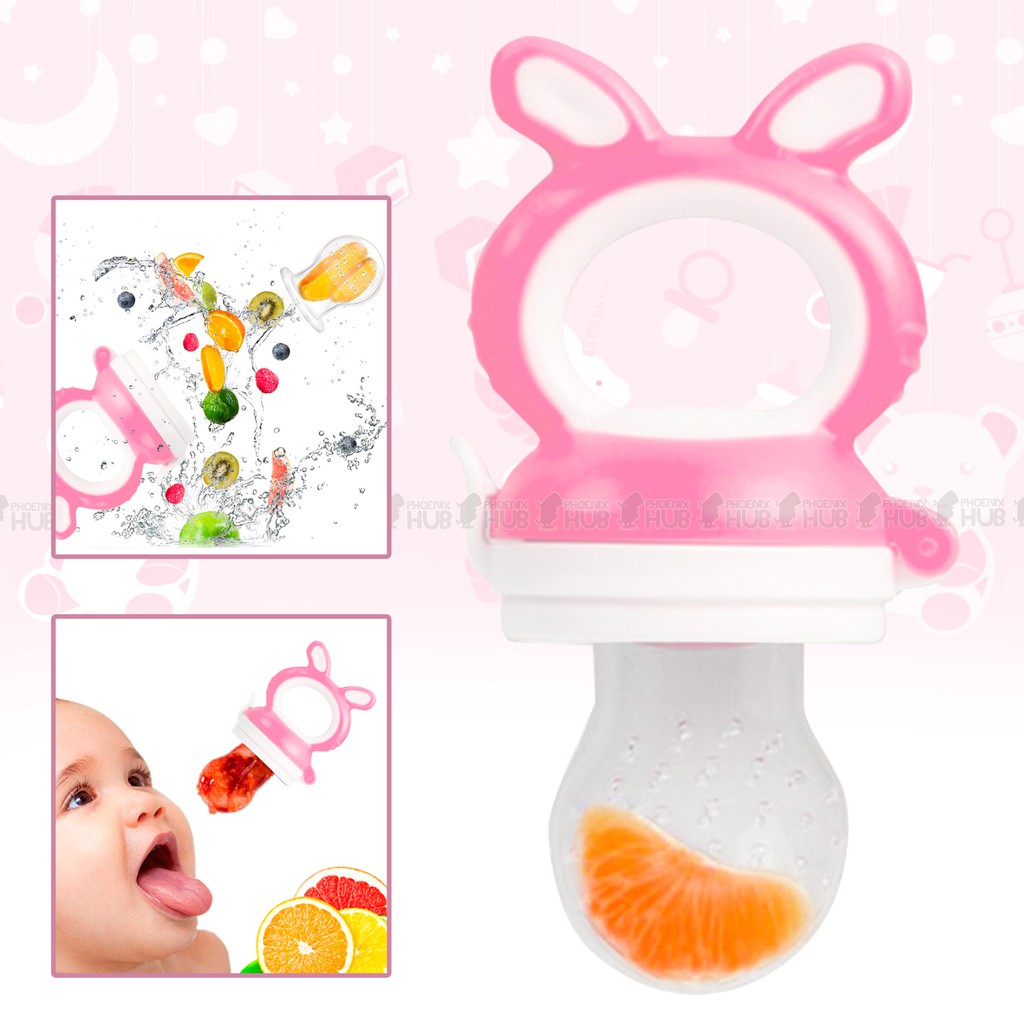 BBA 893B Baby Juicer Pacifier Fresh Food Fruit Nibbler Feeder Nipple