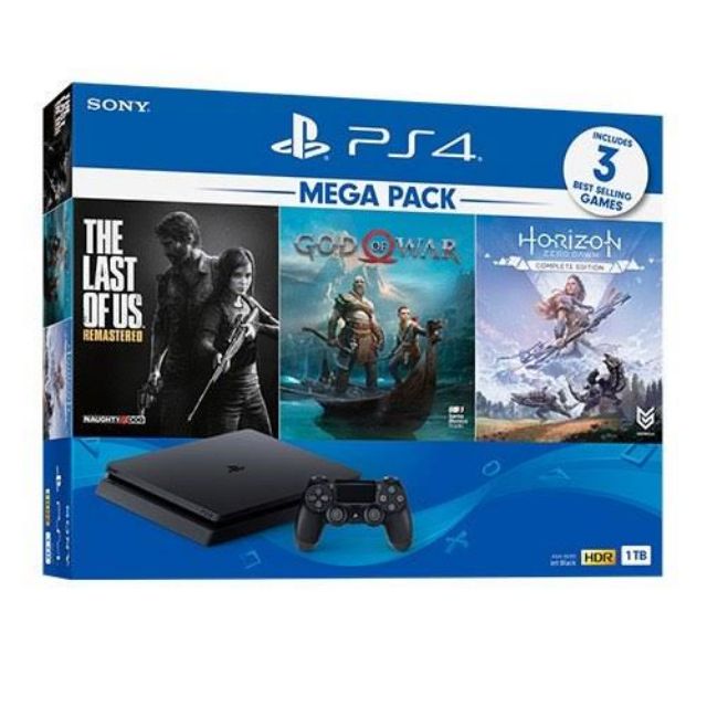 Ps4 mega pack 1tb outlet slim