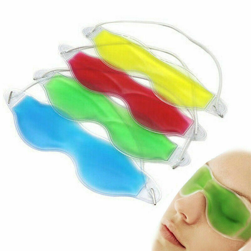Slm Gel Eye Mask Cold Pack Warm Hot Heat Ice Cool Soothing Tired Eyes