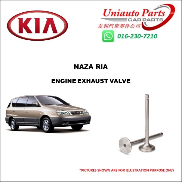 NAZA RIA ENGINE EXHAUST VALVE (PIECE) Shopee Philippines