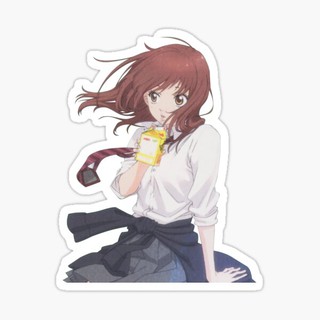 AO HARU-RIDE impermeável Anime Sticker, Bonito Estudante Papelaria,  Crianças Material Escolar, Decorar Mabuchi Kou, Adorável - AliExpress