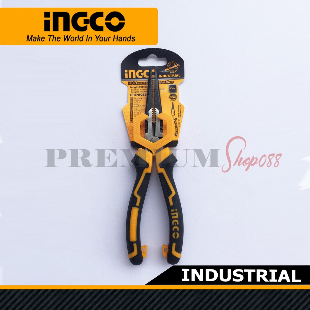 INGCO Long Nose Plier 8 HD HHLNP28200 Pliers Shopee Philippines