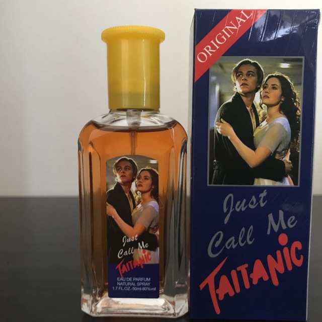 Oil based just call me titanic perfume natural spray 50ml Shopee