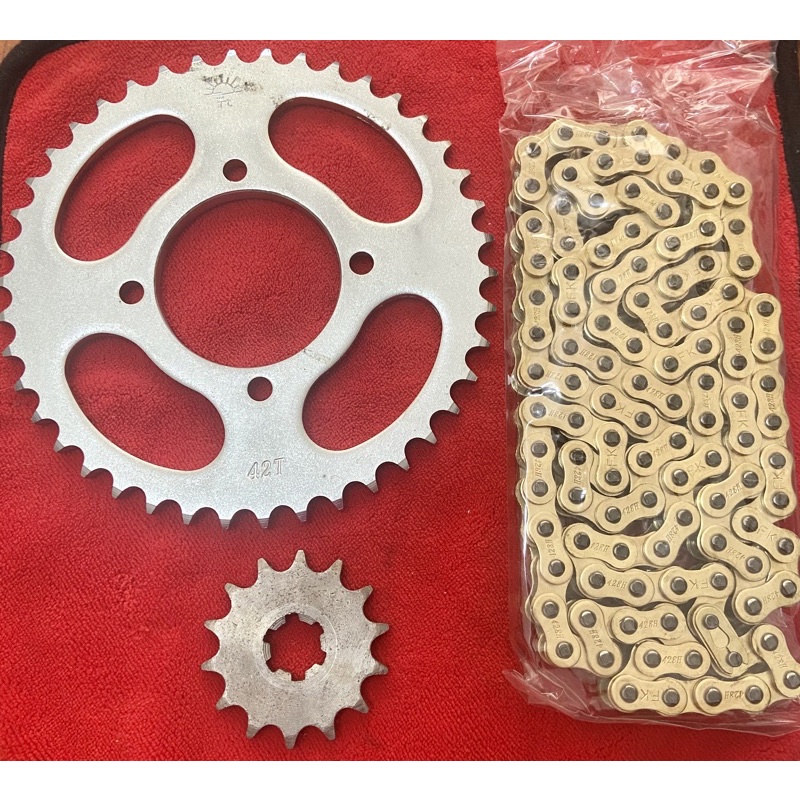 YL2, RS100 Chain and Sprocket Set | Shopee Philippines