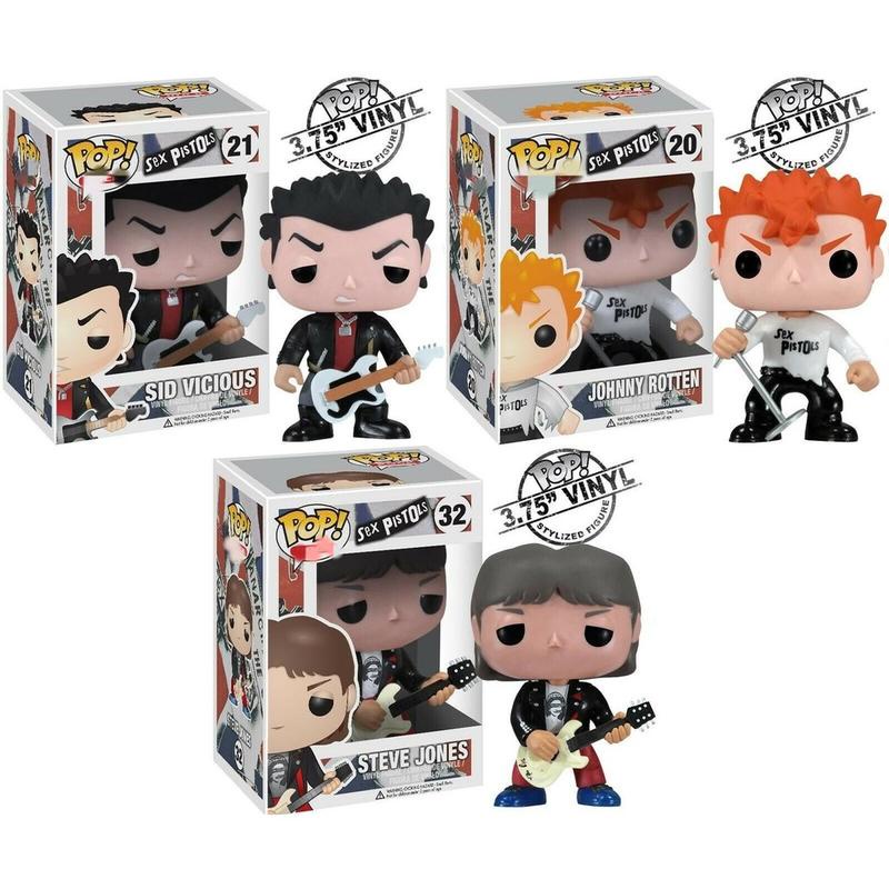 Funko Poprock Sex Love Pistol Digital Johnny Rotten 20 Sid Evil Poison T Toy Shopee 0574