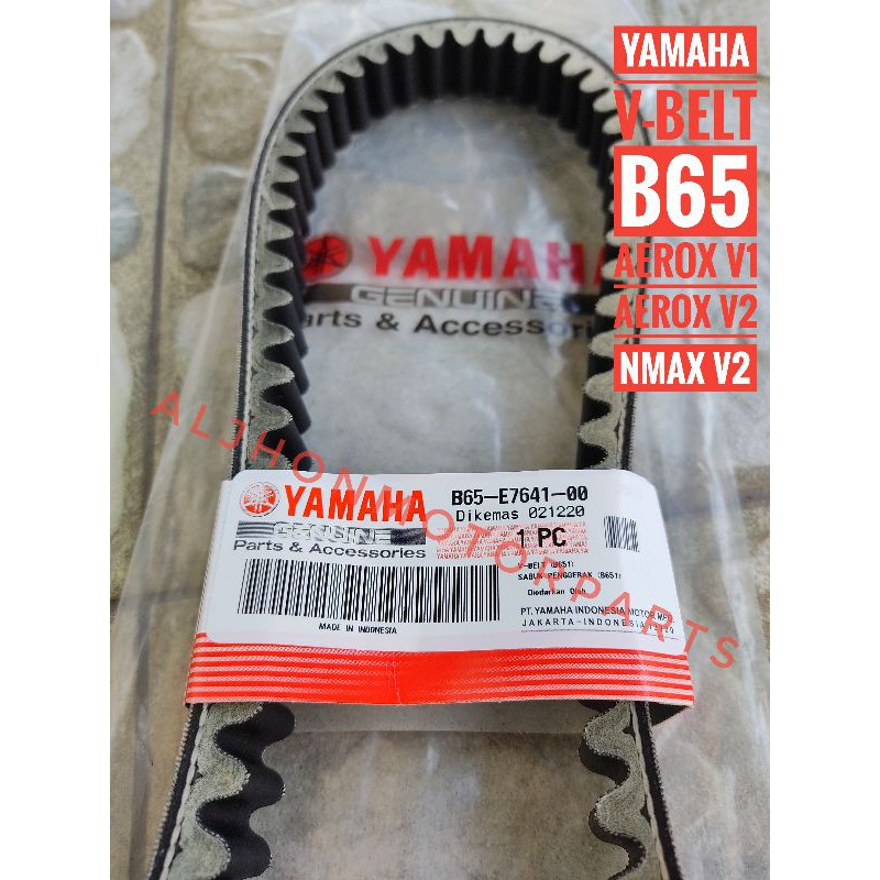 YAMAHA GENUINE VBELT B65 AEROX V1, NMAX V2, AEROX V2 B65E764100