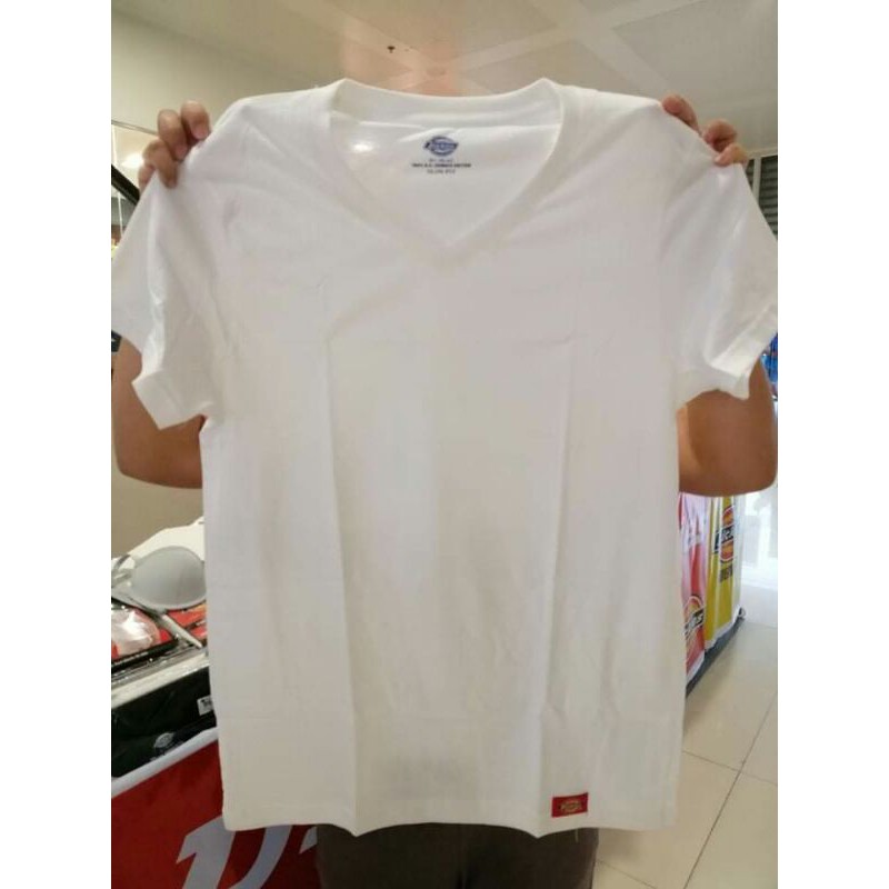 dickies plain white t shirt