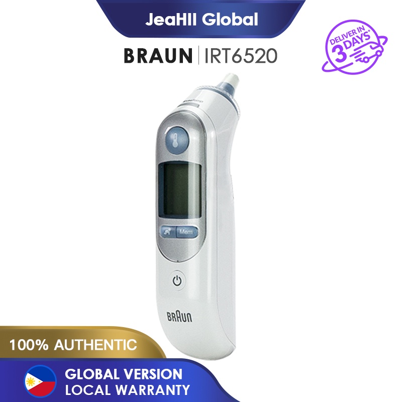 Braun IRT6520 Thermometer Thermoscan 7 Ear themometer digital Edl