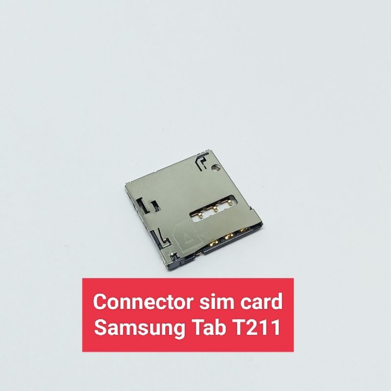 Sim Card Connector Samsung Tab T211 Connector Sim Card Samsung Tab 1