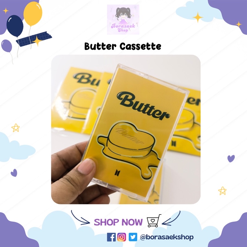 Bts Butter Vinyl And Cassette Official Shopee Philippines