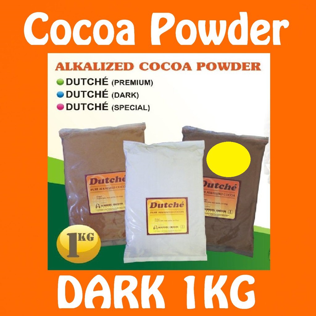 Dutche DARK Cocoa Powder 1kg Shopee Philippines