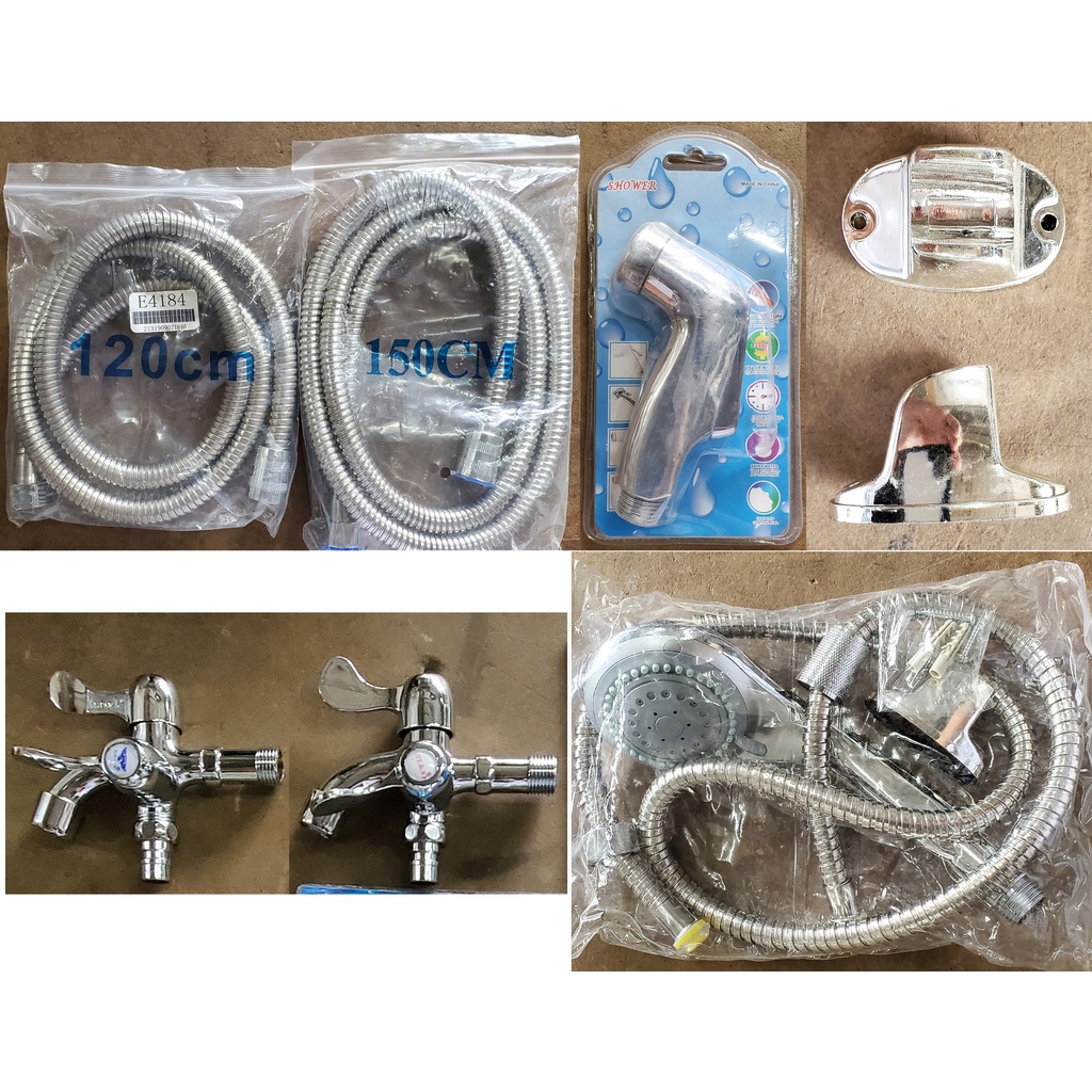 BIDET & TELEPHONE SHOWER SPARE PARTS REPAIR & REPLACEMENTS HEAD HOSE