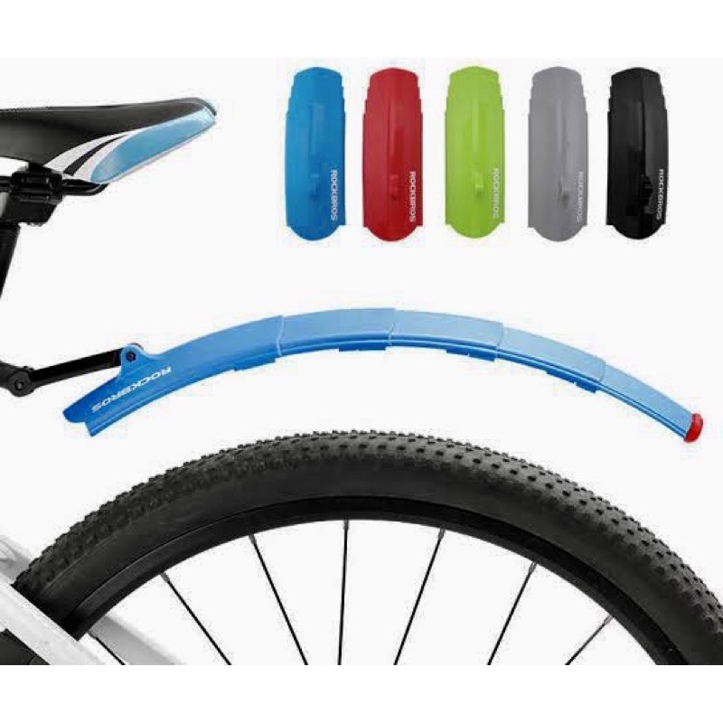 Telescopic Folding Bicycle Fenders MTB Front Rear Mudguards Quick ...