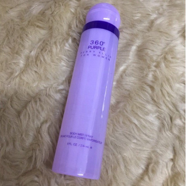 Perry ellis discount purple body mist