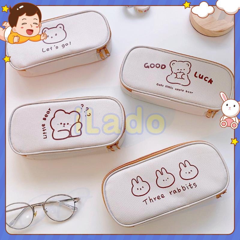 ⭐ iLado ⭐ Pencil case pouch cute stationary supplies school little cute ...