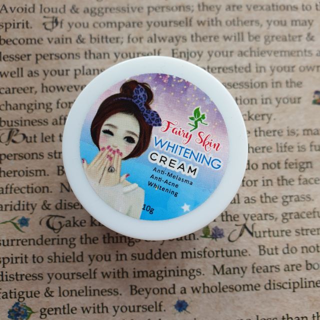 Fairy Skin Whitening Cream 10g Shopee Philippines