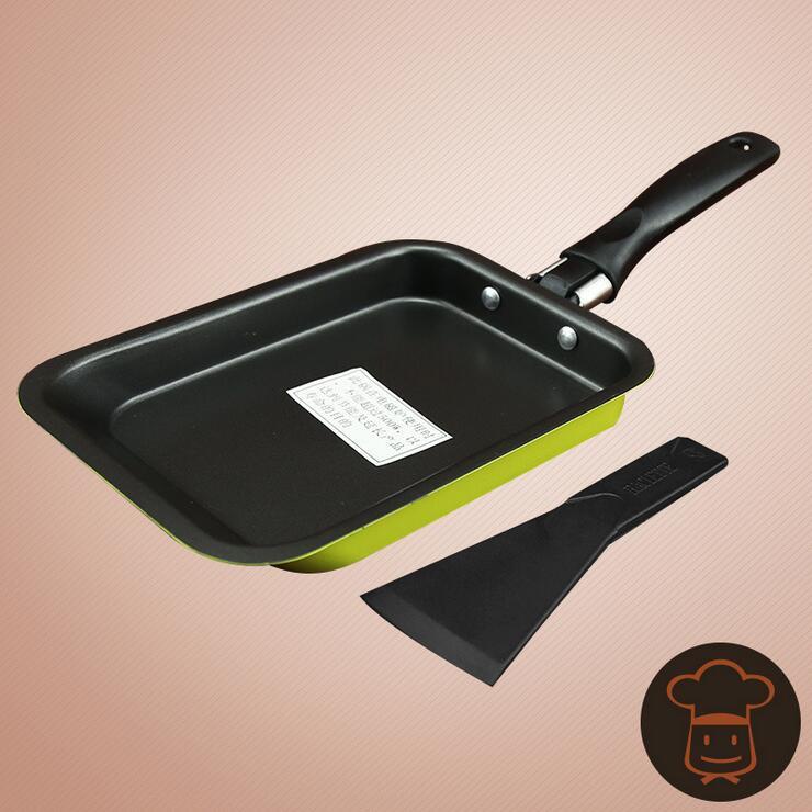 tiktokJapanesestyle nonstick mini rectangular frying pan Tamagoyaki