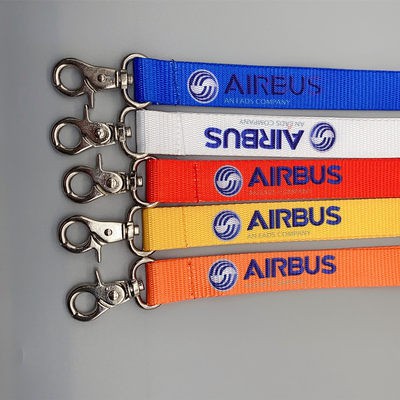 Airbus new color lanyard AIRBUS work certificate badge with airport ...