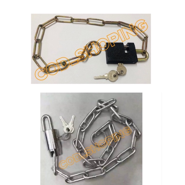 CHAIN LOCK with key (Kadena) Shopee Philippines