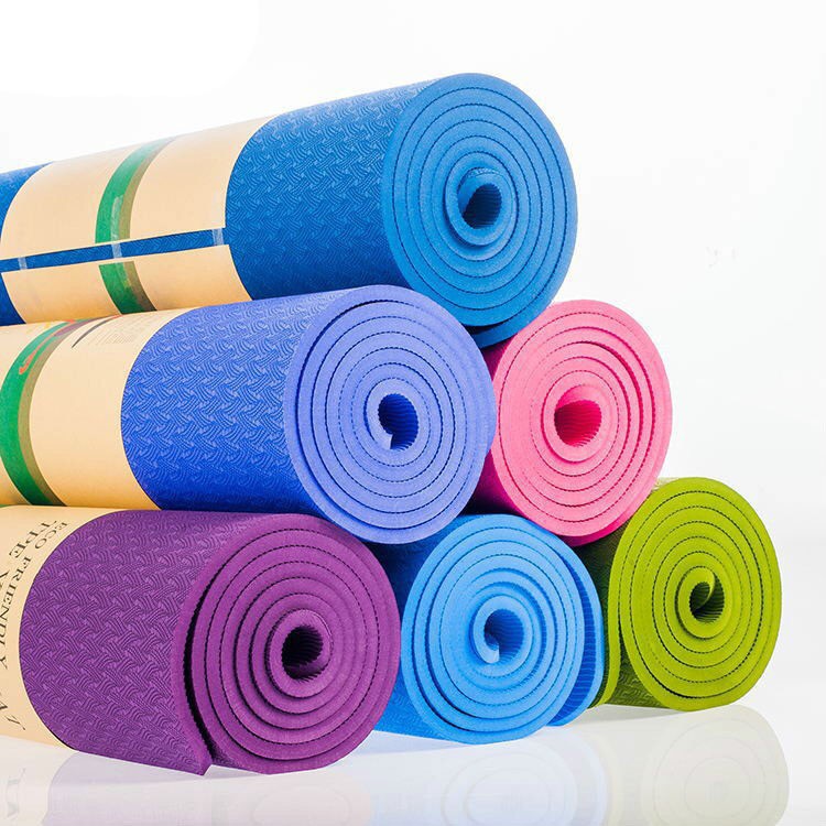 5MM Yoga Mat Exercise Pad Thick Non-slip