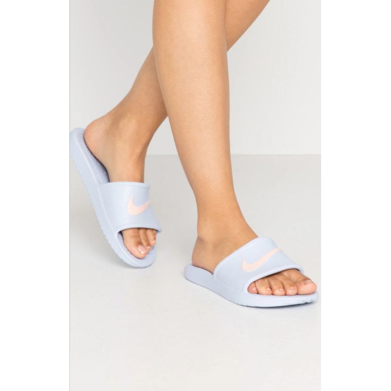 Womens blue nike online slides