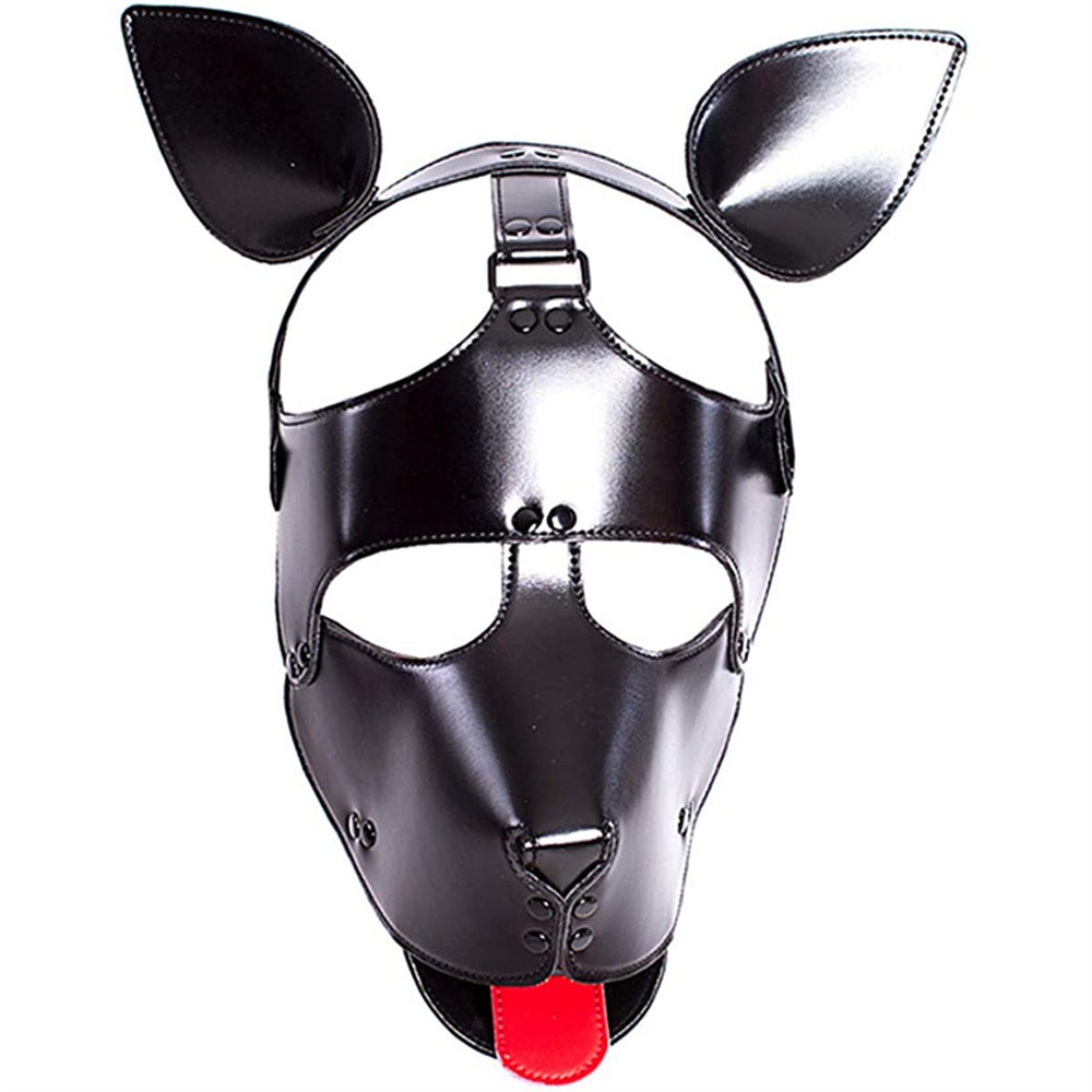 BEST✸✵✜Sex Bondage Halloween Mask, Masquerade Dog Head Hood,Soft Leather  Funny Hood,Portable Surpris | Shopee Philippines